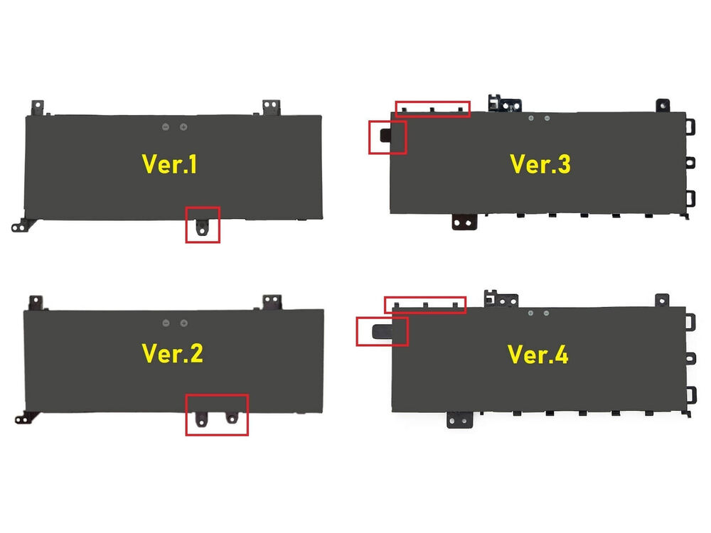 Asus X515JF-EJ206A14 Batarya ile Uyumlu Pil - (Ver.2)