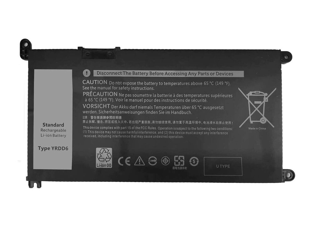 Dell Inspiron 3480 Versiyon P89G, P89G003 Laptop Batarya ile Uyumlu Pil 3600mAh Versiyon 2