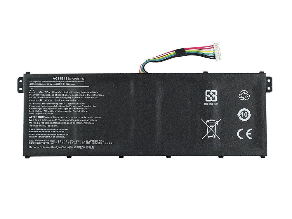 Acer TravelMate B117-M Laptop Batarya ile Uyumlu Pil 3 Cell Versiyon 1