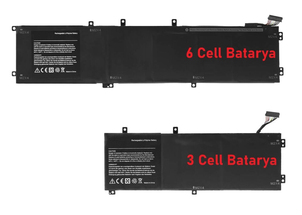 Dell 5D91C, 05D91C Batarya ile Uyumlu Pil 3 CELL