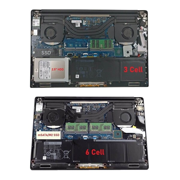 Dell Inspiron 7591 Versiyon P83F, P83F001 Batarya ile Uyumlu Pil3 CELL - Thumbnail