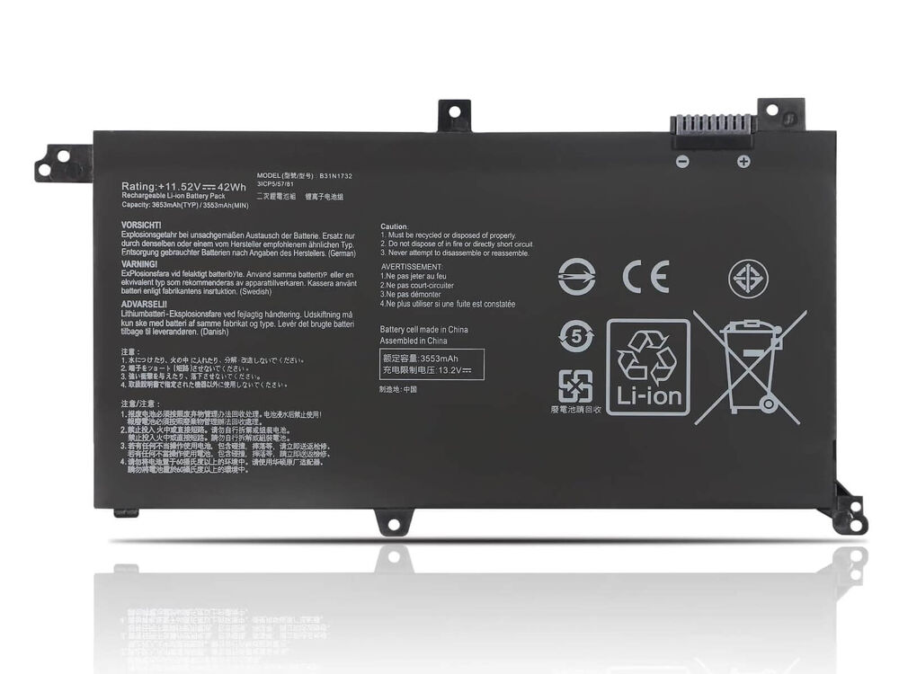 Asus VivoBook 15 X571GT-HN1012 Batarya ile Uyumlu Pil