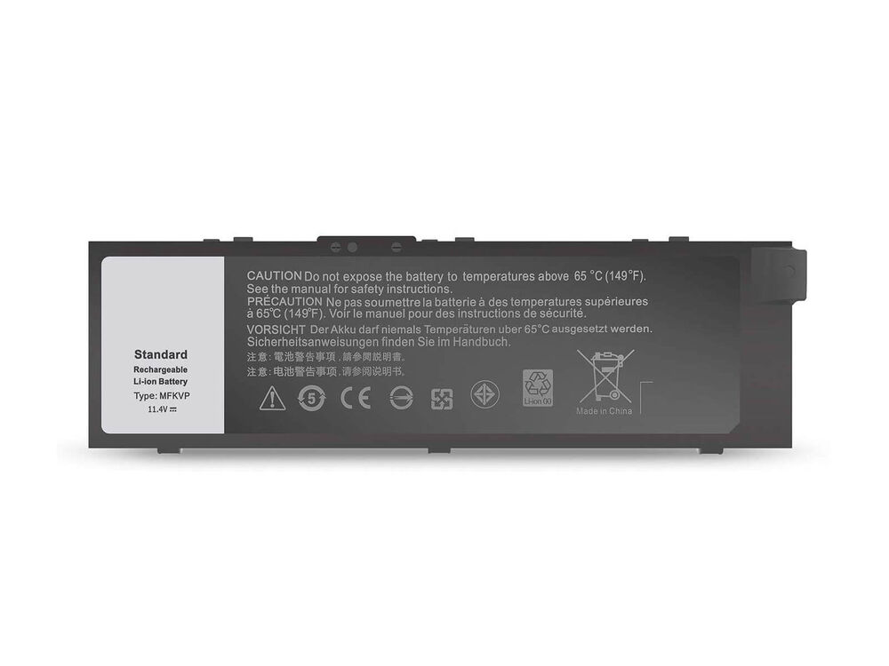 Dell Precision 7720 M7710 Versiyon P29E, P29E002 Batarya ile Uyumlu Pil