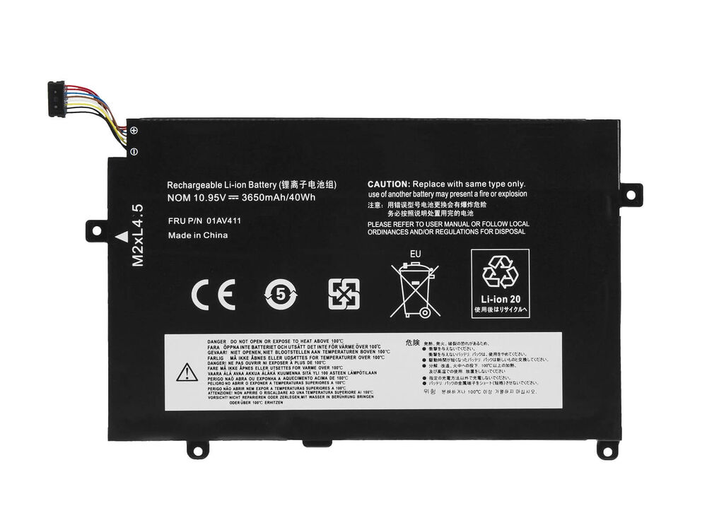 Lenovo ile Uyumlu ThinkPad FRU 01AV413, SB10K97570 Batarya Pil