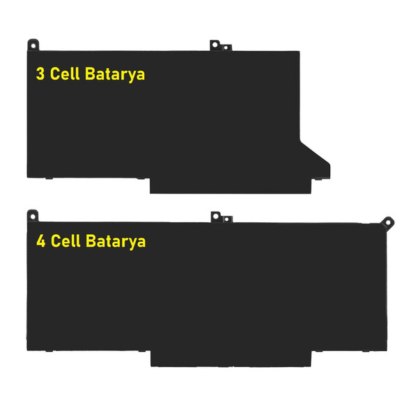 DM3WC, 0DM3WC Dell Cell Batarya ile Uyumlu Pil- 4 Cell Versiyon-2 - Thumbnail
