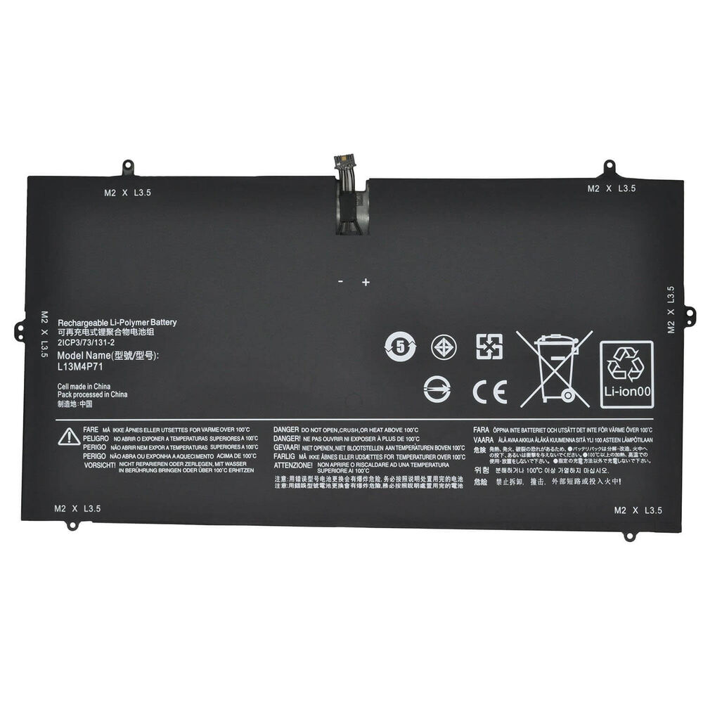 Lenovo ile Uyumlu Yoga 3 Pro-1370 20448 Batarya Pil