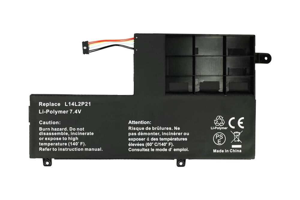 Lenovo ile Uyumlu Flex 3-1570 Versiyon 80JM, 80K0, 80KO Batarya Pil- L14M3P21, L14L3P21