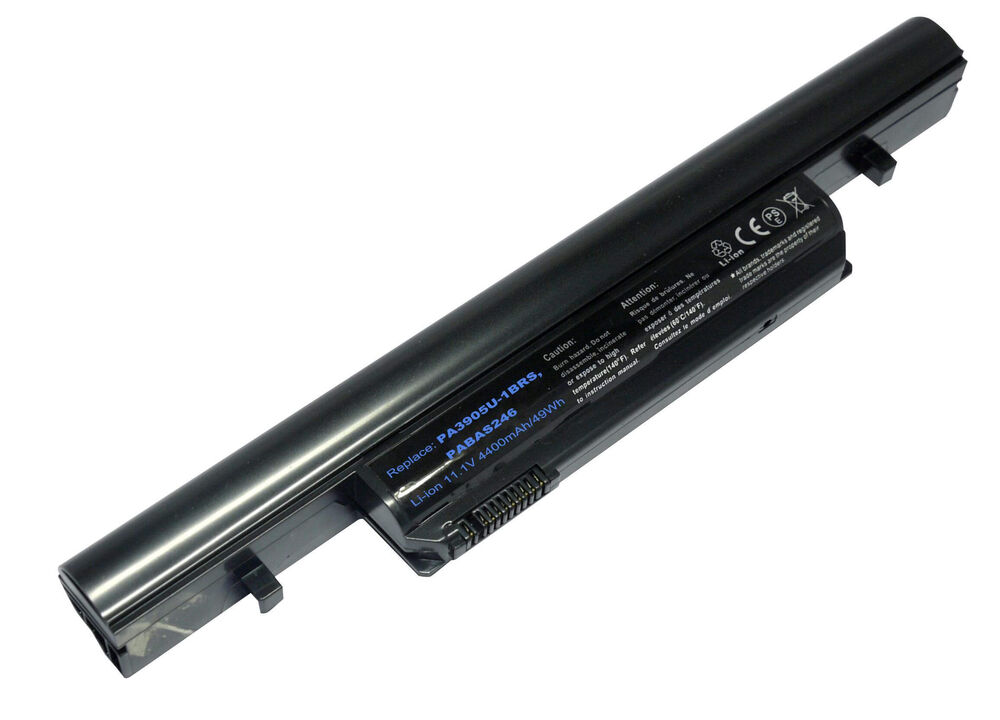 Toshiba ile Uyumlu PA3904U-1BRS, PA3905U-1BRS, PABAS245, PABAS246 Batarya ile Pil