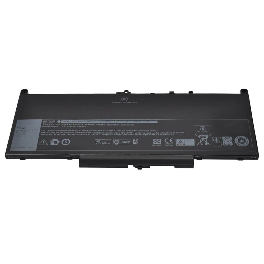 Dell ile Uyumlu Latitude E7270, E7470 Bataryası, Pil J60J5