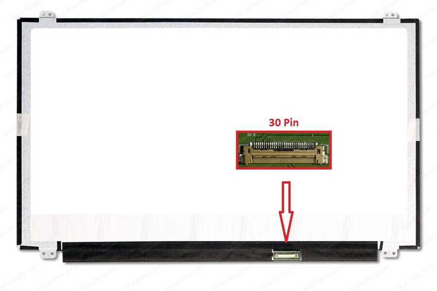 NT156WHM-N42 V8.3 Uyumlu 30 pin 15.6 Slim Led 1366x768 Laptop Ekran Panel