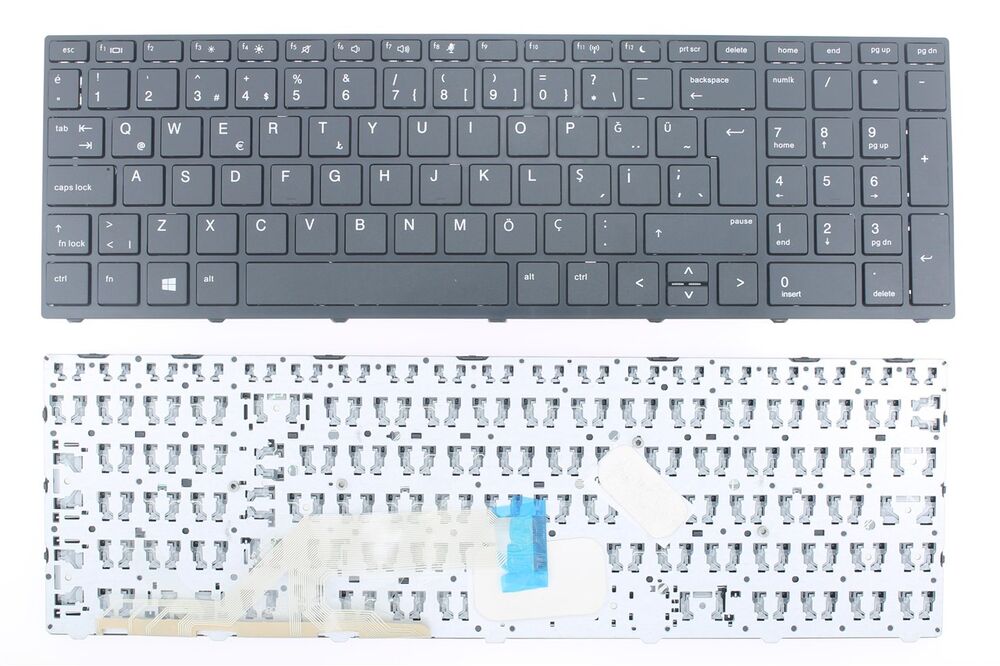 Hp ile Uyumlu ProBook 455 G5 Uyumlu Laptop Klavye