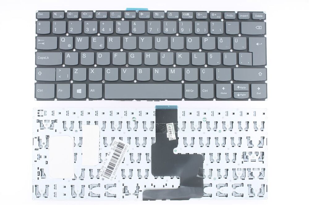 Lenovo ile Uyumlu ideapad Flex-15IIL Versiyon 81XK Uyumlu Laptop Klavye