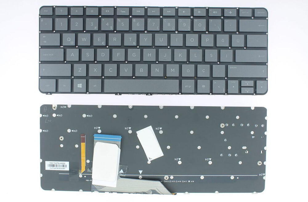 MP-13J73I0J920 806500-061 Uyumlu Laptop Klavyesi Siyah - Backlit Işıklı