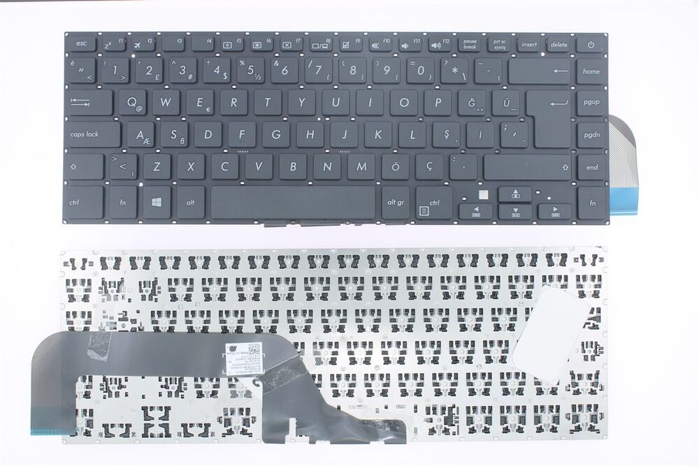 Asus ile Uyumlu VivoBook 15 F505BA Uyumlu Laptop Klavye