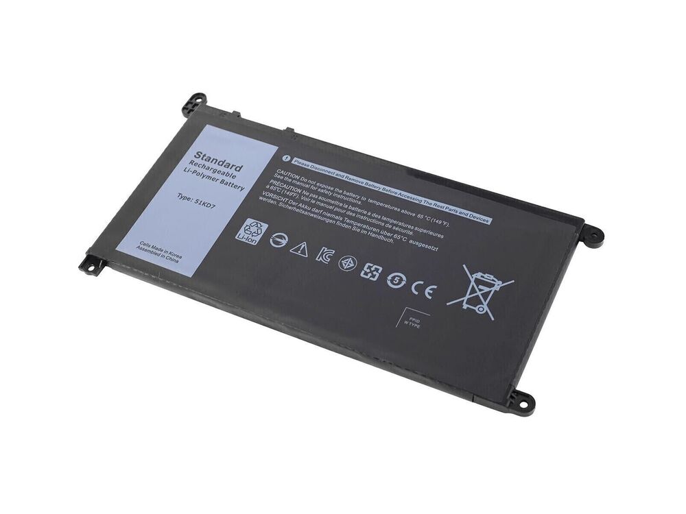 Dell Chromebook 11 3181 2-in-1 51KD7 ile Uyumlu Notebook Bataryası Pili