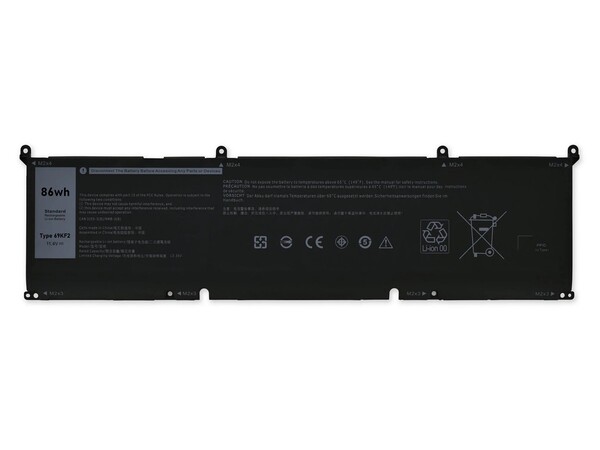 Dell G7 15 7500 ile Uyumlu Notebook Bataryası Pili 3 Cell 56WH - Thumbnail