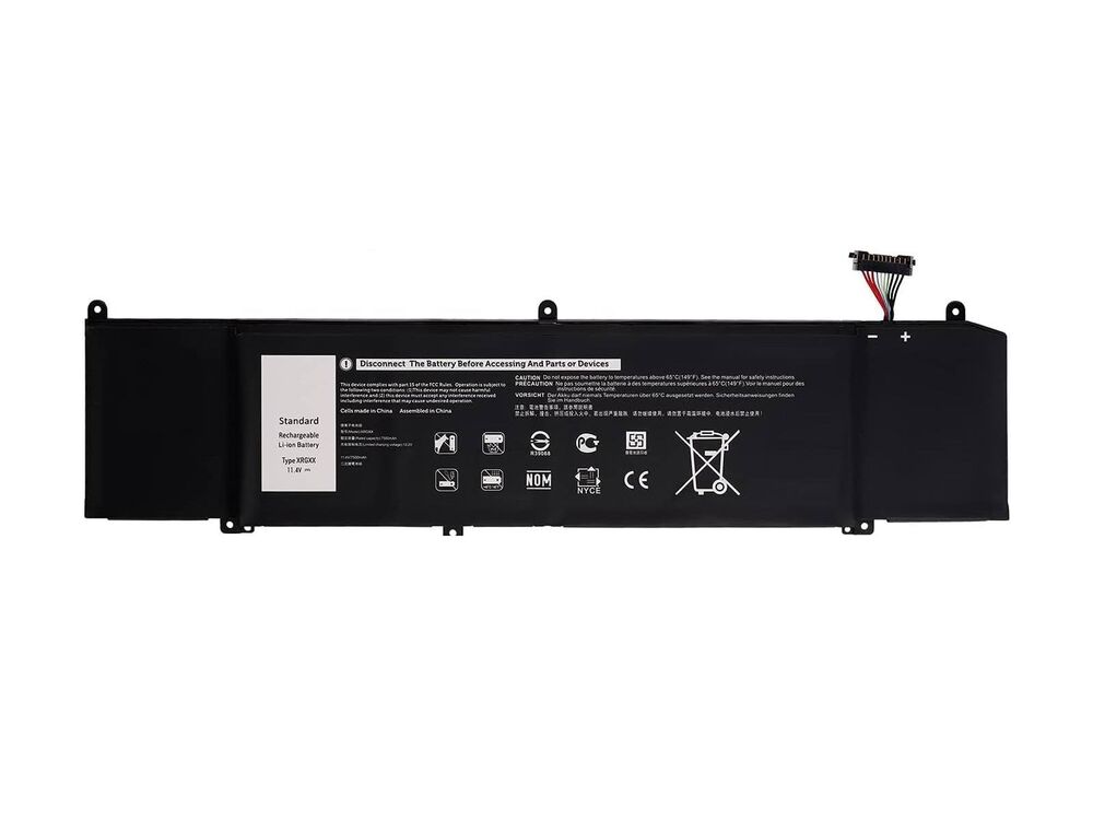Dell Alienware M15 ALW15M-R1738R ile Uyumlu Notebook Bataryası Pili - Ver.2 - 6 Cell