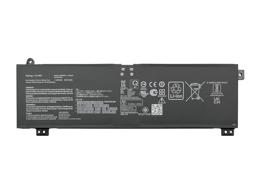 Asus ROG Strix G15 G513QE ile Uyumlu Notebook Bataryası Pili