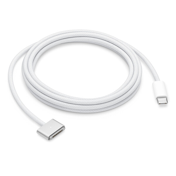 MacBook Air (M4, 15‑inch) 2025 ile Uyumlu Magsafe 3 Macbook Şarj Kablo ve Adaptörü 140W - Thumbnail