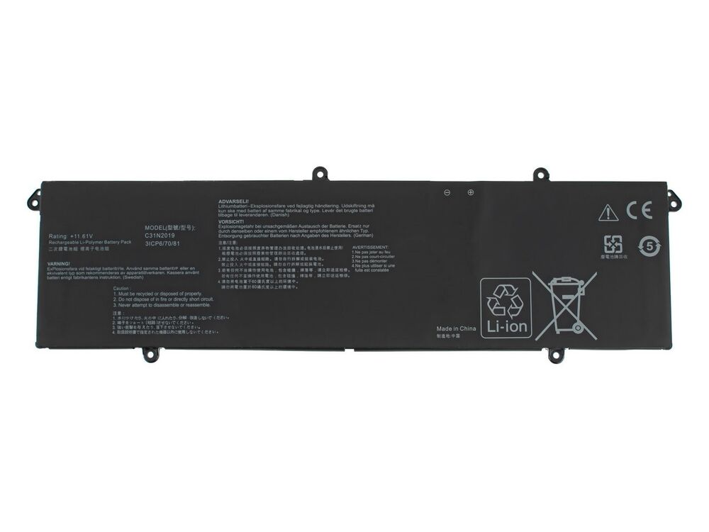 Asus VivoBook Pro 15 OLED M3500QC-L1062T ile Uyumlu Notebook Bataryası Pili