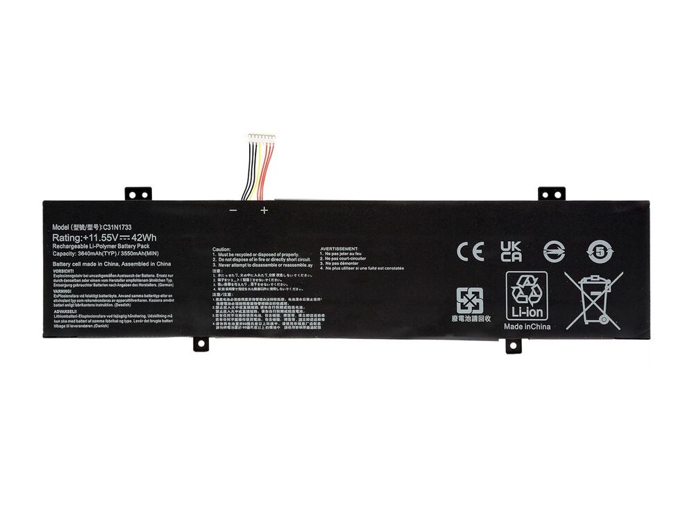 Asus VivoBook Flip 14 TP412FA-EC134T ile Uyumlu Notebook Bataryası Pili