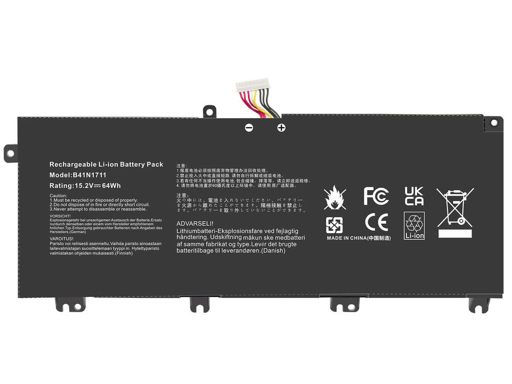 Asus GL503VD ile Uyumlu Notebook Bataryası Pili