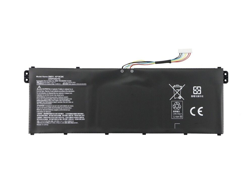 Acer TravelMate P2 TMP215-52 ile Uyumlu Notebook Bataryası Pili (50Wh)3-Cell