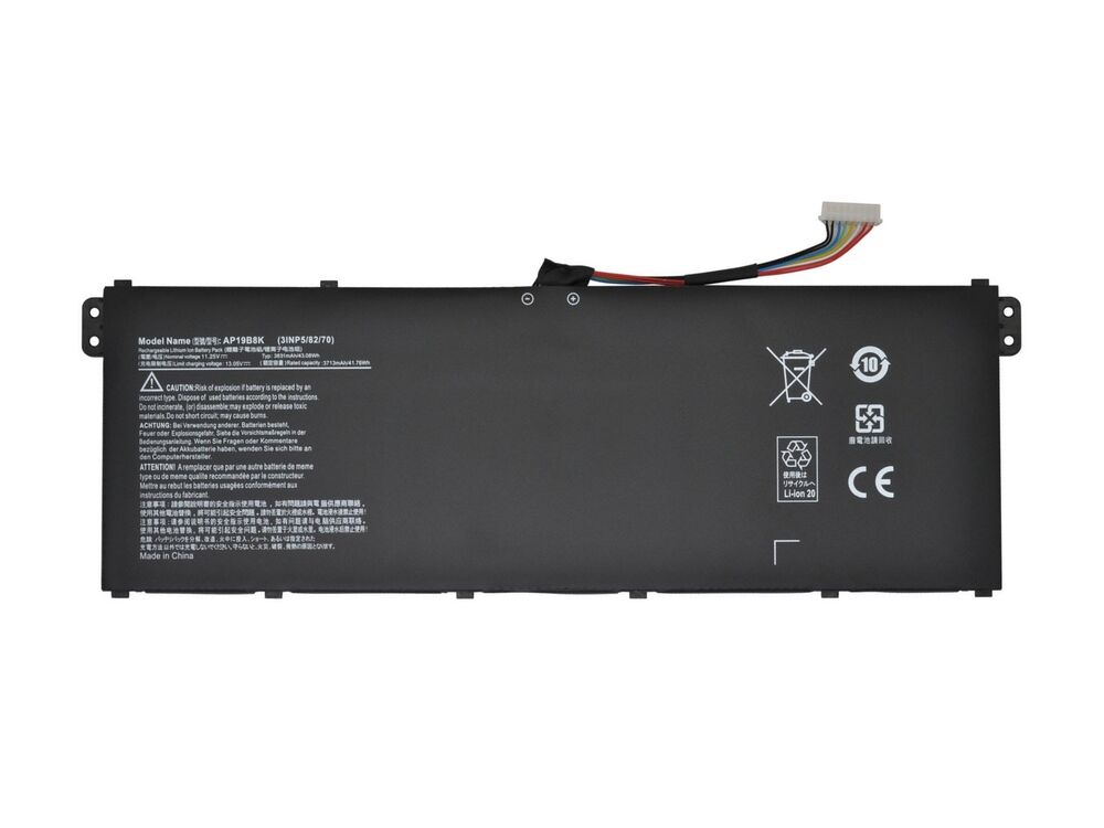 Acer Swift 3 SF314-42 ile Uyumlu Notebook Bataryası Pili (39Wh) 3-Cell