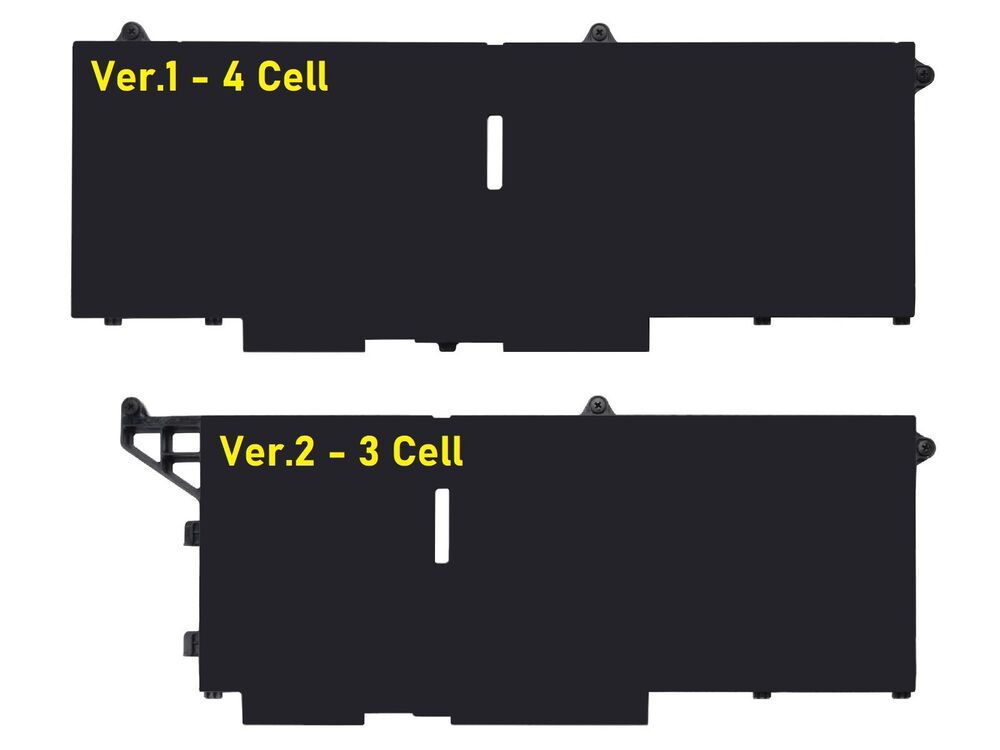 Dell Latitude 7430 2-in-1 ile Uyumlu Notebook Bataryası Pili - Ver.1 - 4 Cell