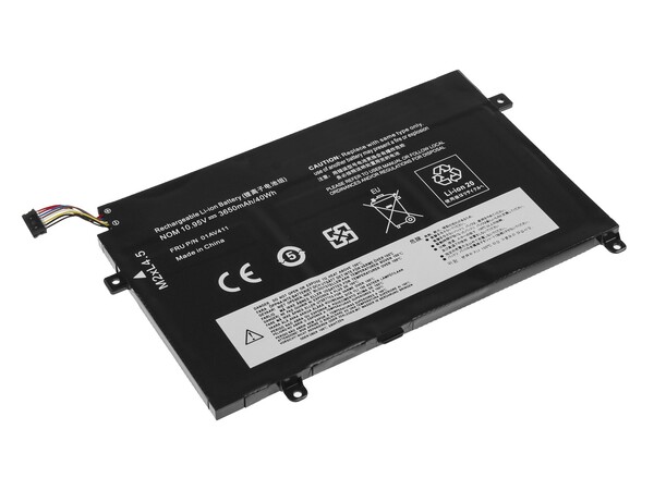 Lenovo ThinkPad E470 E470C E475 Serisi Notebook Bataryası pili - Thumbnail