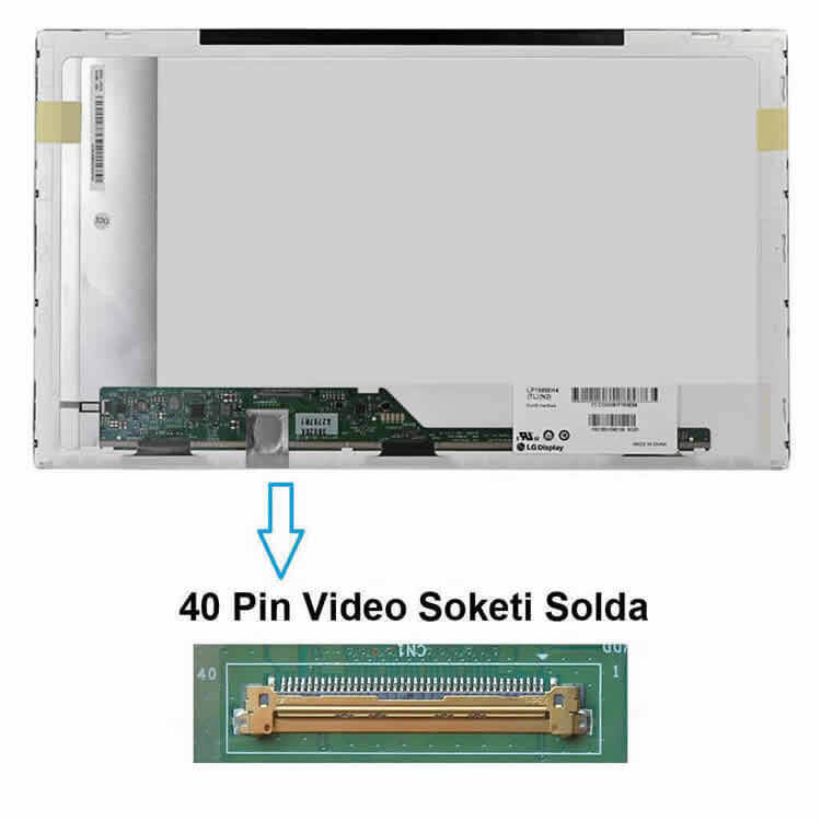 Toshiba Satellite C660-2JK Ekran Panel 15.6