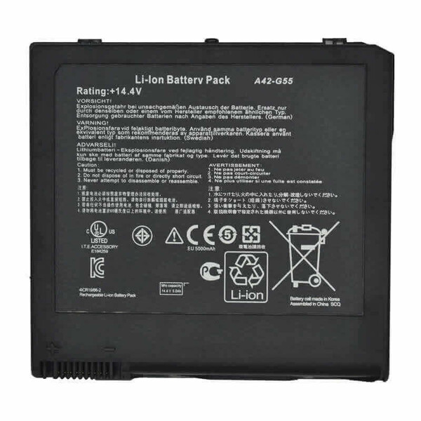 Asus G55V Notebook Bataryası Pili - Thumbnail