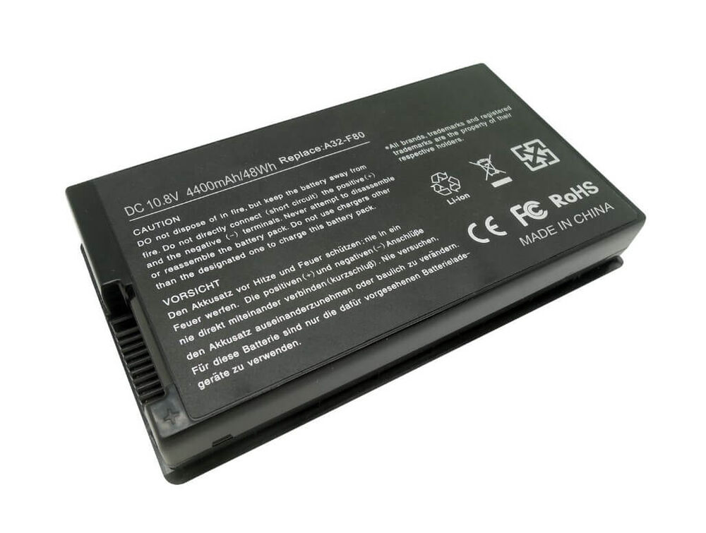 Asus F80, F81, F83, X61, X82, X85, X88, A32-F80 Notebook Bataryası Pili