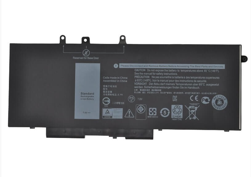 Dell Latitude E5480, E5580 Notebook Bataryası Pili - 4 Cell