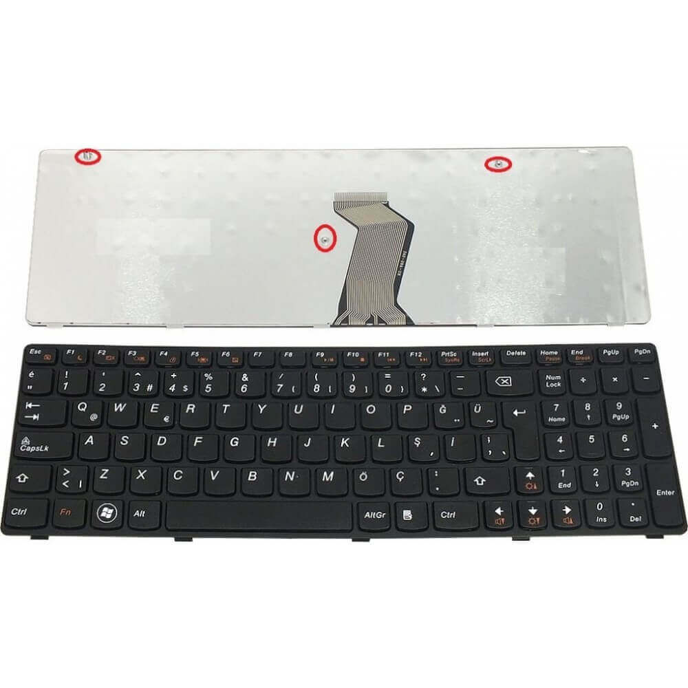 Lenovo Ideapad G580, G585, G585a Notebook Klavye Tuş Takımı