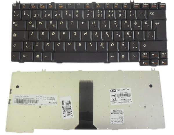 Lenovo 3000-N100 Notebook Klavye Tuş Takımı