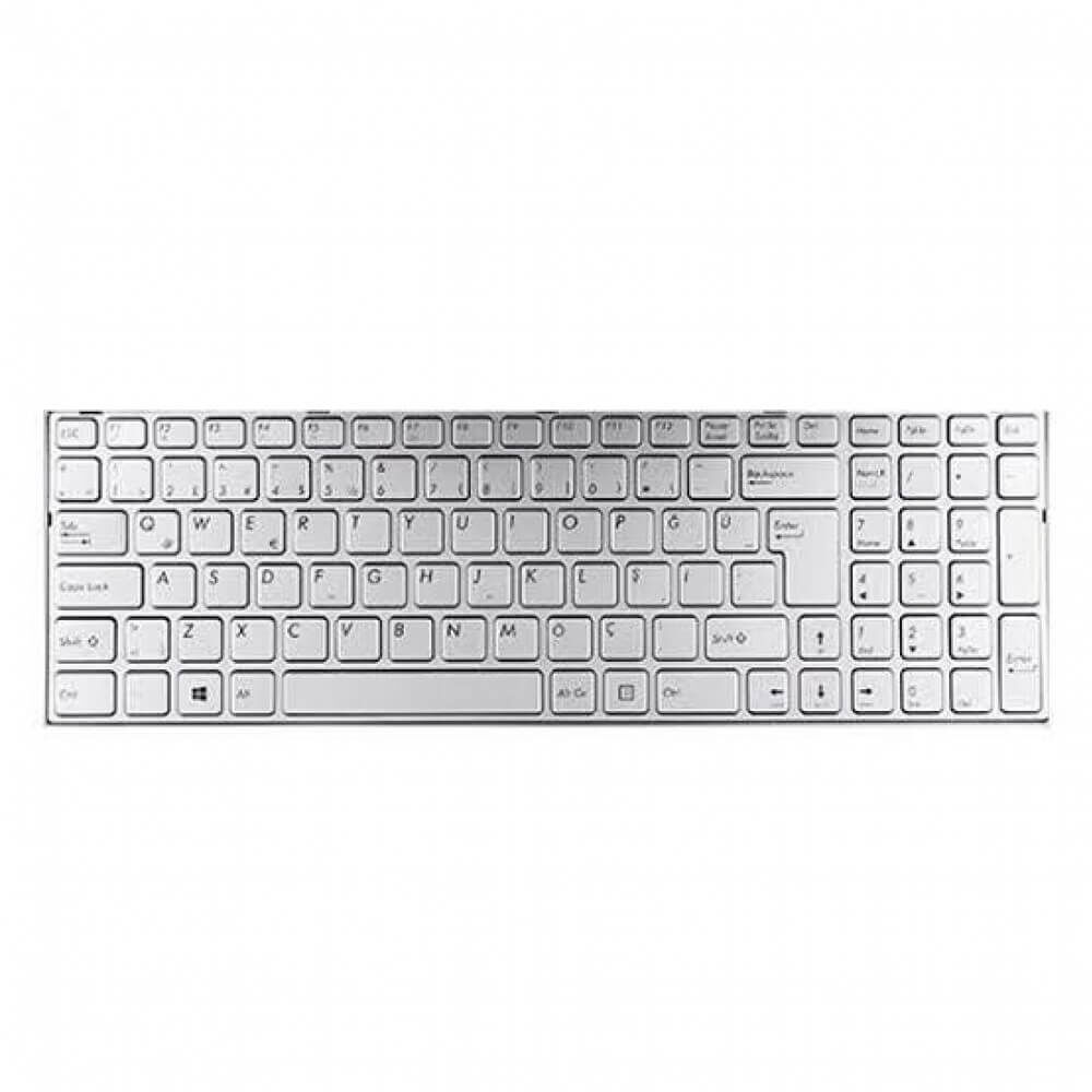 Casper mp13a86tq-5284 Notebook Klavye Tuş Takımı -Silver