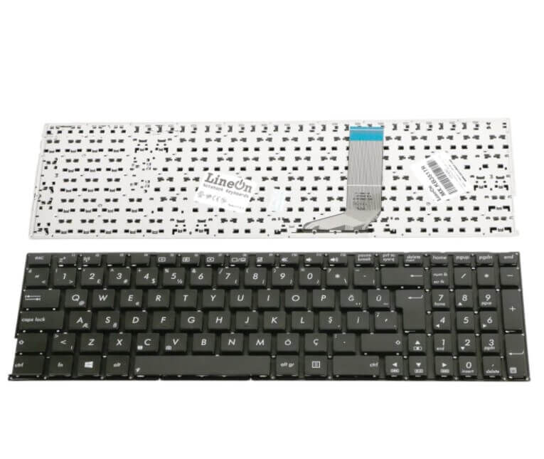 Asus R753UJ, R753UX Notebook Klavye Tuş Takımı