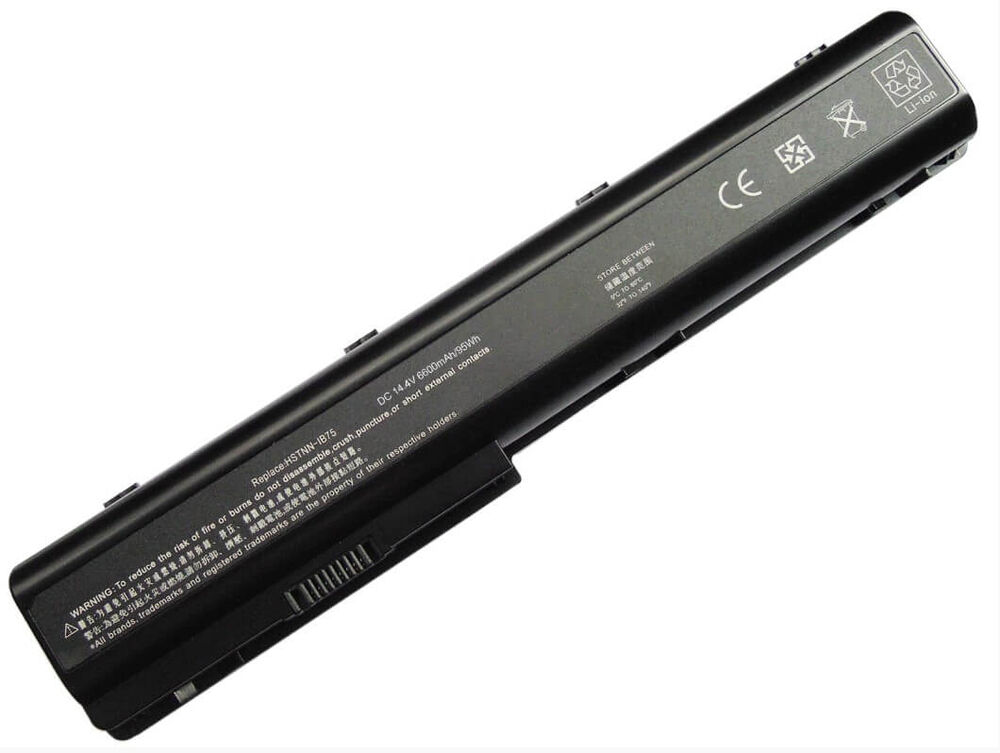 Hp Pavilion dv7-1000, dv7-2000, dv7-3000, KS525AA Notebook Bataryası Pili - 12 Cell