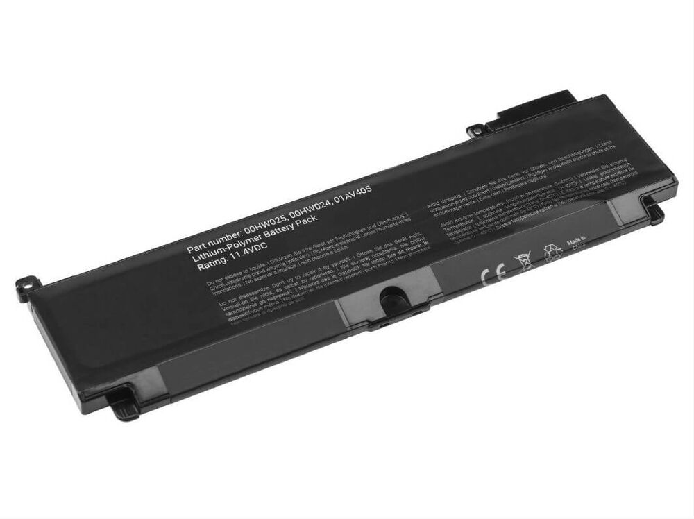 Lenovo ThinkPad T460s Notebook Bataryası Pili - Ver.1 (Üst)