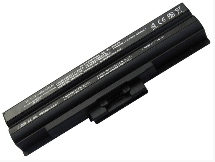 Sony VGP-BPL13 Notebook Bataryası Pili - Siyah - 6 Cell