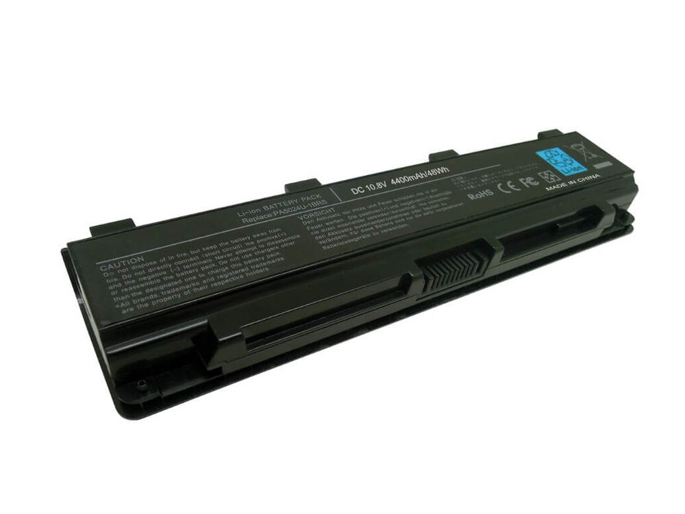 Toshiba PA5023U-1BRS Notebook Bataryası Pili - Siyah - 6 Cell