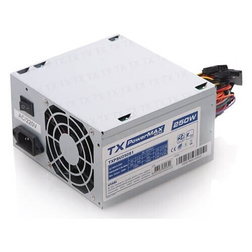 TX PowerMax TXPSU250C1 250W Power Supply (PSU) - Güç Kaynağı - Thumbnail