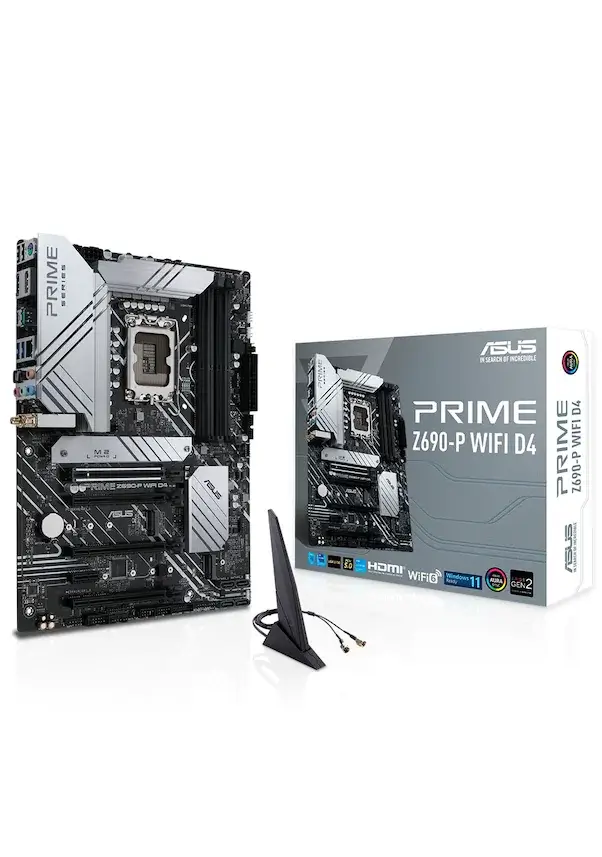Asus Prime Z690-P Wi-Fi D4 Intel LGA1700 DDR4 ATX Anakart - Thumbnail