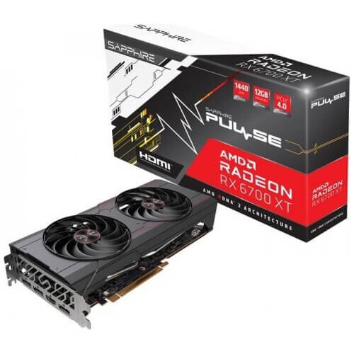 Sapphire AMD Radeon RX 6700 XT Pulse 11306-02-20G 12 GB GDDR6 192 Bit Ekran Kartı - Thumbnail