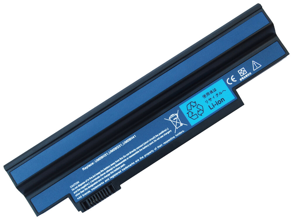 Acer Aspire One 532h Notebook Bataryası Pili Siyah - 6 Cell