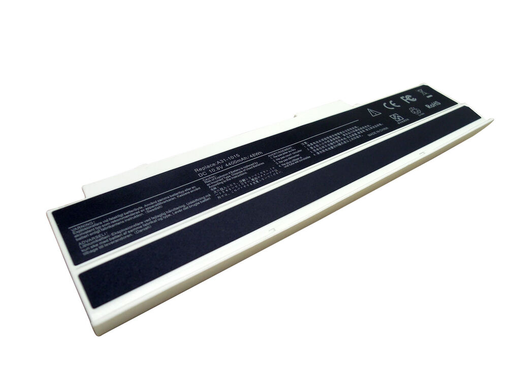 Asus 1015P Notebook Bataryası Pili - Beyaz