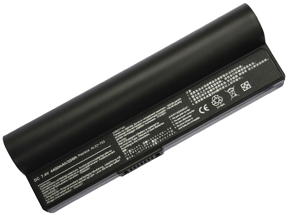 Asus AL23-703 Notebook Bataryası Pili - Siyah