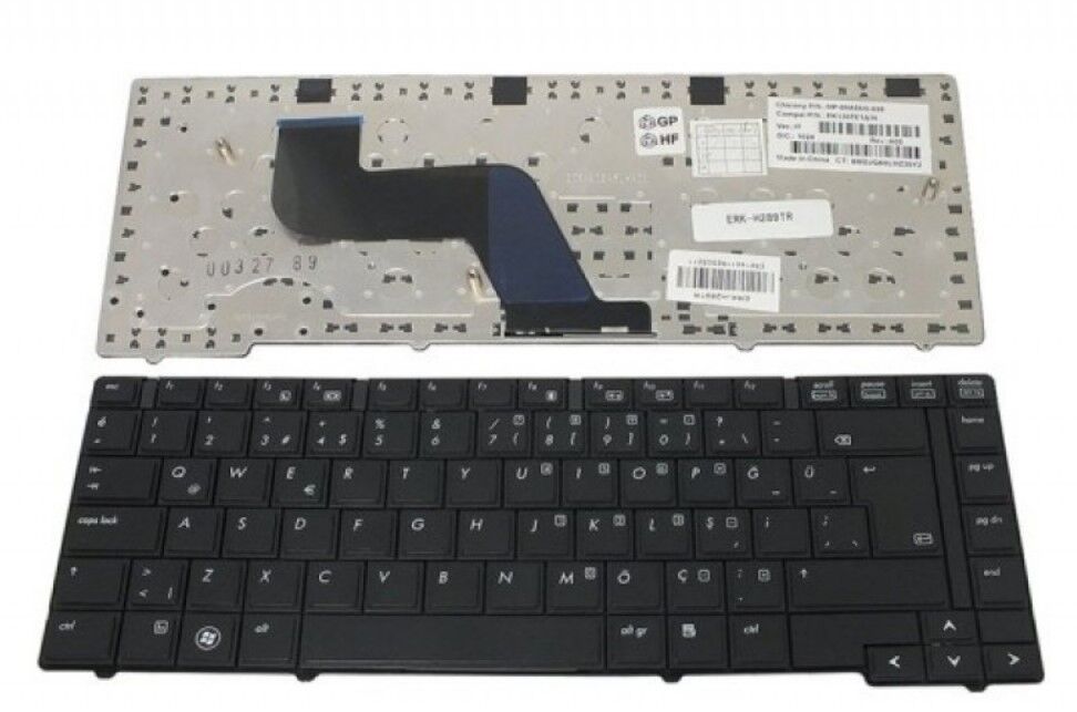 Hp ProBook 6440b Uyumlu Notebook Klavyesi - Siyah - TR