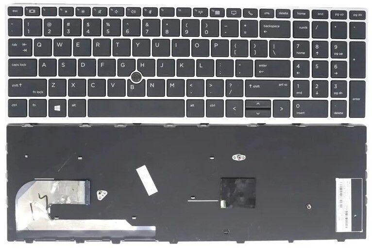 Hp EliteBook 850 G5 Uyumlu Notebook Klavyesi - Siyah - TR - Backlit